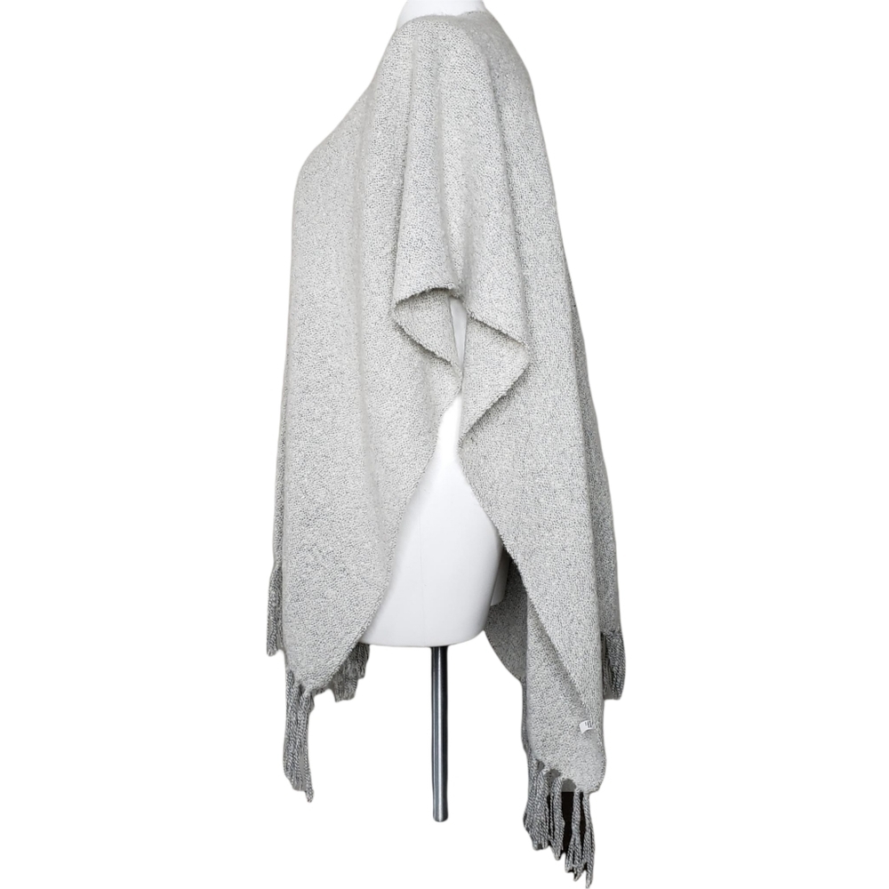 Universal Thread | Light Pebbled Gray Fringe Hem … - image 3